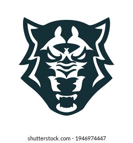 Wolf Logo Template 
Wolf Silhouette Vector Template