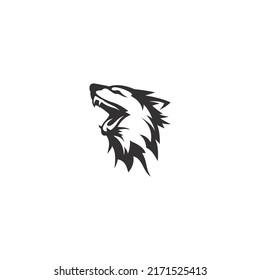 Wolf Logo Template vector illustration design