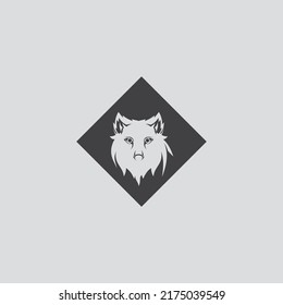 Wolf Logo Template vector illustration design