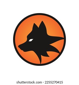 Wolf Logo Template vector illustration design