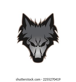 Wolf Logo Template vector illustration design