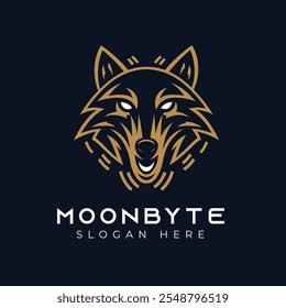 Wolf Logo, Wolf Vector, Animal Logo, Unique, Luxury