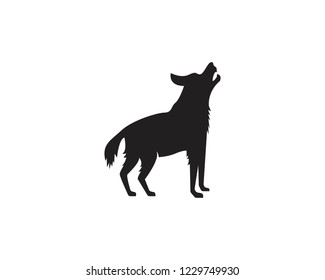 Wolf logo vector illustration