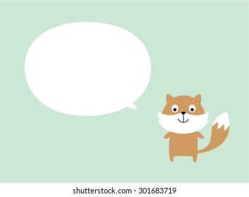 wolf message card