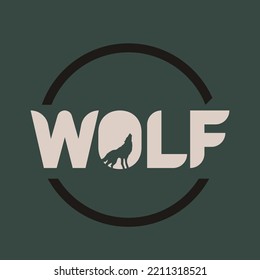 wolf modern and unique concept vector icon design business logos
