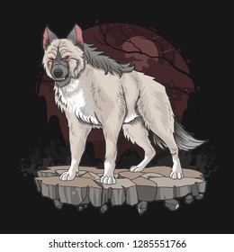 WOLF RAGE VECTOR