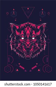 The Wolf Sacred Geometry