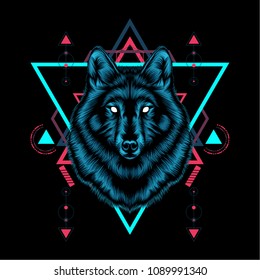 wolf sacred geometry