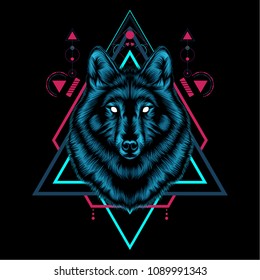 wolf sacred geometry