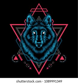 wolf sacred geometry