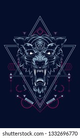 Wolf sacred geometry