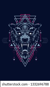 Wolf sacred geometry