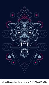 Wolf sacred geometry