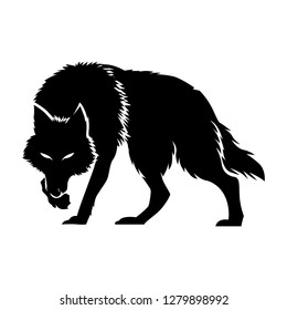 Wolf Silhouette Vector