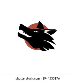 Wolf Symbol Logo. Vector Illustration.