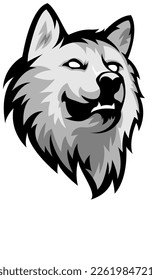 el lobo simboliza la alta solidaridad entre grupos, puede usar este vector para completar su diseño y cualquier portafolio que desee