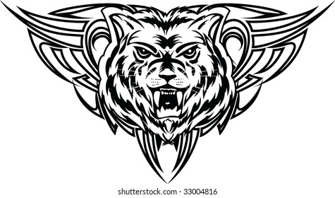 wolf tattoo dezign