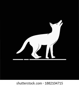 Wolf vector art and graphics