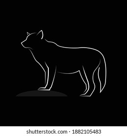 532 Wolf full body Images, Stock Photos & Vectors | Shutterstock