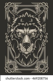 Wolf Vector Design