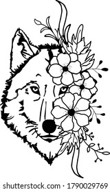 Wolf vector design is suitable for t-shirt, laser cutting, sublimation, hobby, cards, invitations, website or crafts projects. Perfect for magazine, news papers, posters, in branding etc