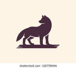 wolf vector logo
