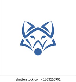 Wolf vector logo graphic modern abstract