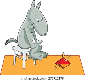 Wolf and whirligig.