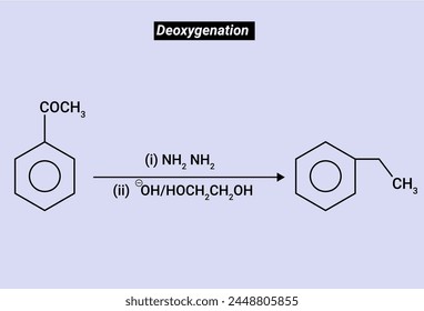 Wolff Kishner Reduction or Deoxygenation