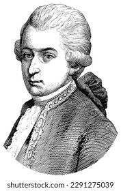 Wolfgang Amadeus Mozart composer of the Classical period