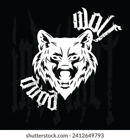 WolfGang- Instinct design for t-shirts,hoodies, mugs, cases, etc.