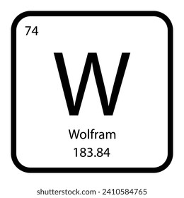 Wolfram-Symbol-Vektorgrafik-Design