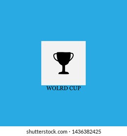 wolrd cup icon sign signifier vector