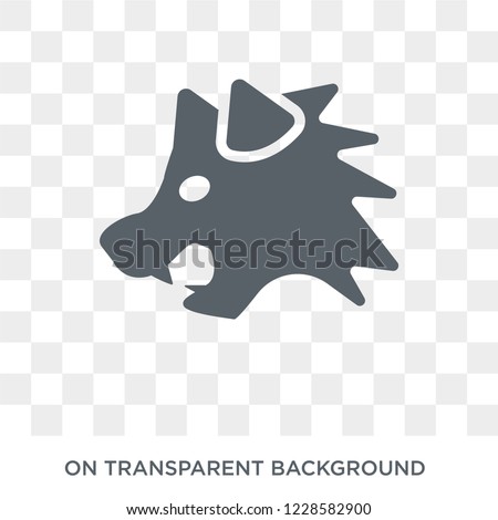 Wolverine icon. Trendy flat vector Wolverine icon on transparent background from animals  collection. 