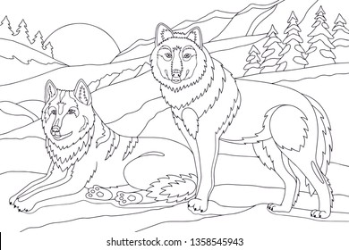 54,030 Forest coloring book Images, Stock Photos & Vectors | Shutterstock