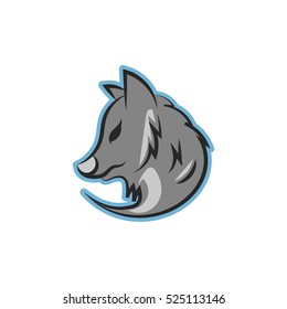Wolves Head Logo Design Template