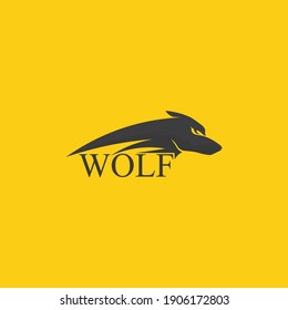 wolves logo, fox, wolf head, animal vetor and logo design wild  roar dog illustration, abstract for game logo symbol head animal