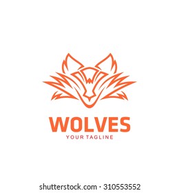 Wolves Logo Template