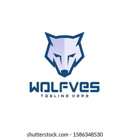 Wolves Logo - Wolf Head Logo Great for Any Related Logo Brand Theme Activity or Company.

