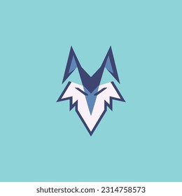 wolves mascot esport logo design