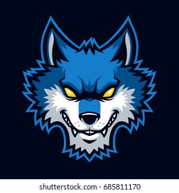 Wolves sign and symbol logo vector.
