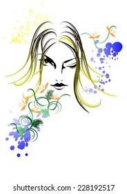 woman
