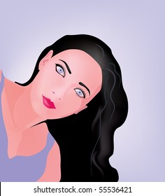 The woman