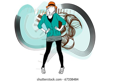 woman