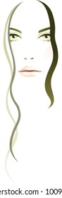 Woman abstract