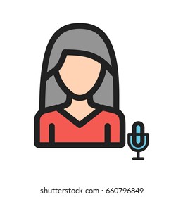 Woman Anchor