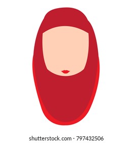 Woman avatar with hijab