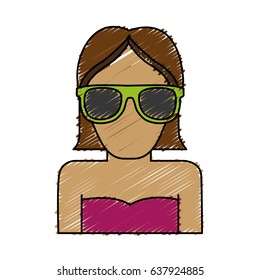 woman avatar icon