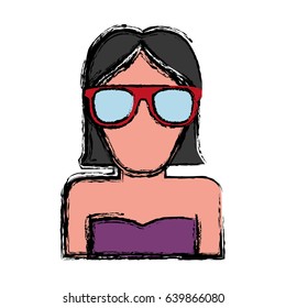 woman avatar icon