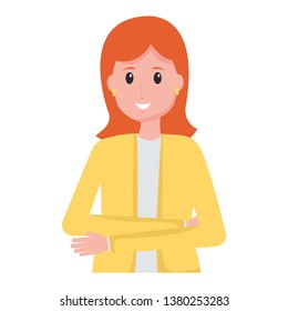 woman avatar person